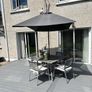 Patio table with Parasol and 4 chairs Image 2