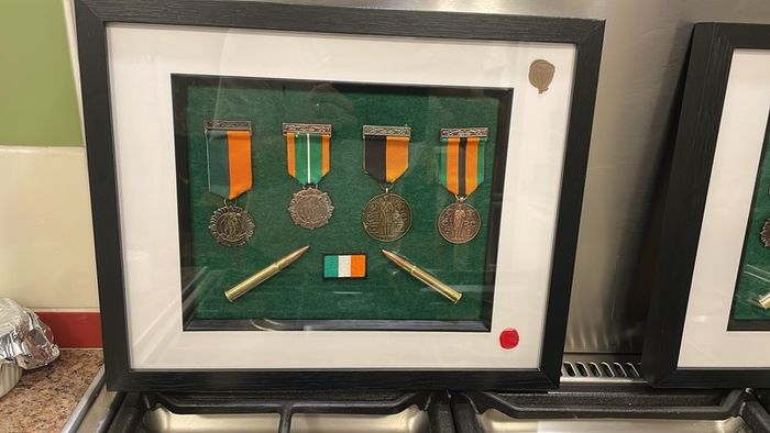 Collection of Irish Medals. 1916-1966-1921-1971