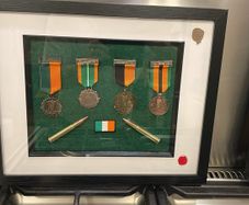 Collection of Irish Medals. 1916-1966-1921-1971