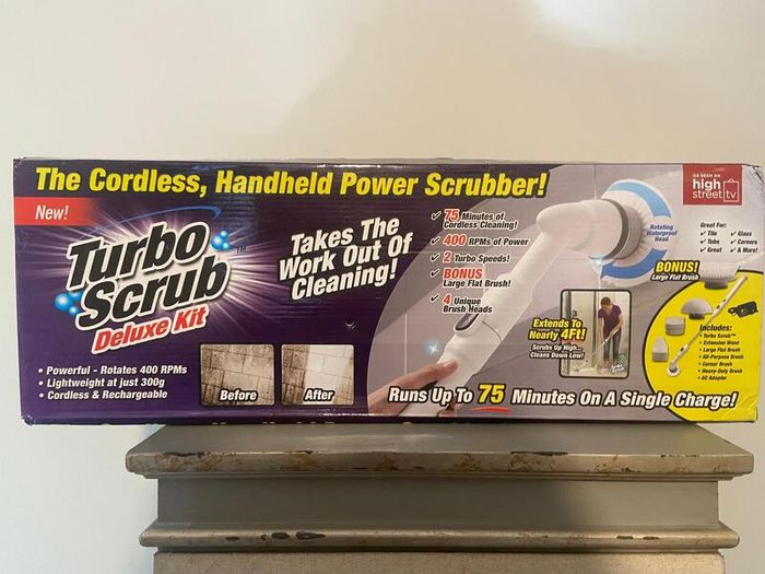 Turbo Scrub power scrubber