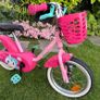 Kids 14" Bike Unicorn 3-5 year old - Stabilizers - Great condition Image 5