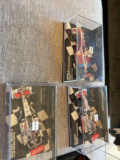 Formula One Minichamps and memorabilia Jordan