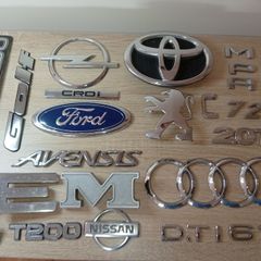 Collection Of Original Car/van Logo/motif In Good Order Man Cave
