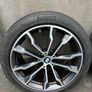BMW X4 genuine 20" alloy wheels and tyres Image 7
