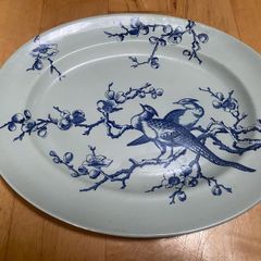 Antique 1880s Victorian Meat Plate