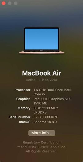 Macbook Air 2018 Rose-Gold