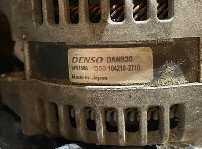 Denso DAN 930 ford focus cmax smax alternator