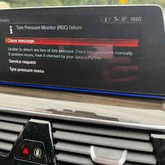 BMW: Remove TPMS Tyre Pressure Monitor RDC Failure Message