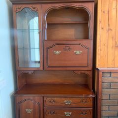 vintage solid wood cabinet