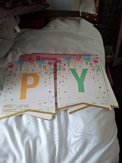 Unicorn birthday bunting