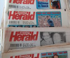 Old Herald newspapers 1995