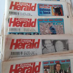 Old Herald newspapers 1995