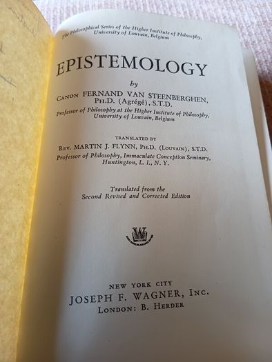 1949 Epistemology