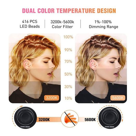 Brand New HQ-HD Ring Light With Long Tripod Stand & Phone Holder for YouTube Video, Desktop Camera Led Ring Light for Streaming, Makeup, Selfie Photography, Tik Tok., Makeup.