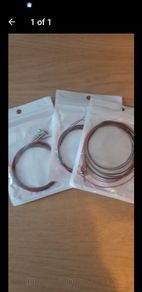 3 sets Acoustic Guitar Strings. Coloured