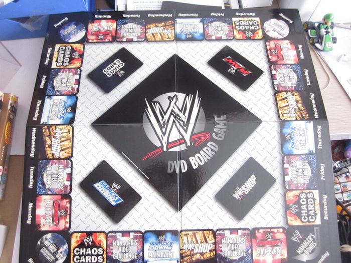 Wwe Dvd Board Game By Sbg.2005