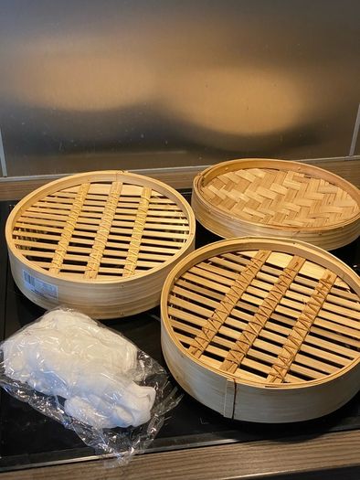 bamboo steamer - 10in