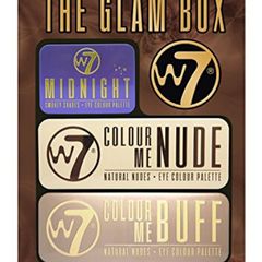 W7 eyeshadow glam box