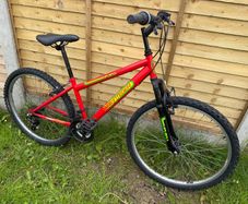 26" inch mountain bike clean bike