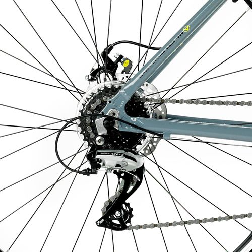 18" Viking Camden FS 24 Speed Alloy Gents Disc, Grey