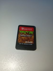 Minecraft Nintendo Switch Game Cartridge only and working fine
