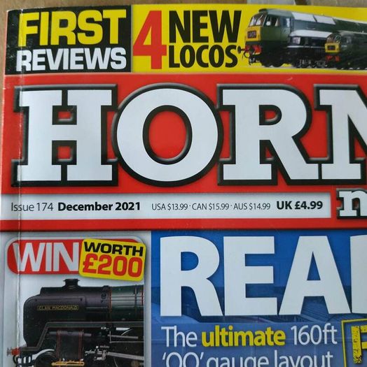 Hornby magazine December 2021