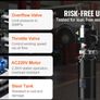 Hydraulic Pump AC 220V Single-Acting 1.7 GPM Flow Rate 3200 PSI Max Relief Pressure for Dump Trailer Car Lifting Image 8