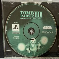 PS2 , TOMB RAIDER 3 , Disc only , light scratches but works fine
