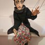Sad-Eyed Lady Handmade Wooden Marionette Image 6