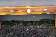 Driftwood Oak Mantle / Coat Rack / Shelf