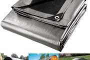 keep youre hay and straw dry outdoors   heavy duty 270gsm tarpaulin covers heavy tarps  straw hay tarpaulin  waterproof covers