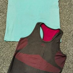 Two sport tops, best fit size 14