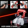 Wall Chaser, 34 mm Cutting Depth Wall Cutting Machine 2500W Wall Groove Cutting Machine 38 mm Cutting Width Wall Slotting Machine With 5 Saw Blades 115 mm Diameter 6300r/Min with Infrared Ray Image 3