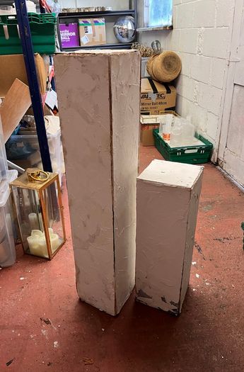 Event Display Kit 5 Plinths, Welcome Sign & 8 Flag Bases
