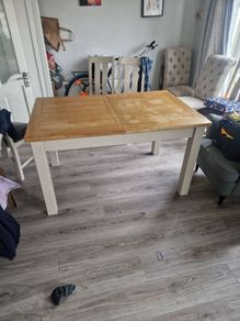 dining table and chairs