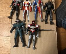 Vintage VR Troopers Figure Lot 1994 Kenner Saban - Ryan Steele, JB, Kaitlin, Tankotron, Dark Heart, Skug
