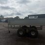 Flat bed/versatile atv farm bog hay trailer 4x8 Image 5