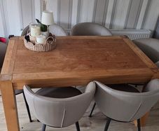 dining table and chairs