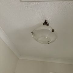 Vintage Holiphane Church light