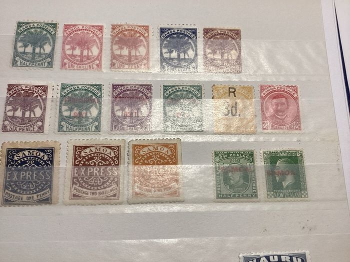 stamps  Samoa