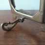 Antique Art Nouveau Brass Picture Frame Image 4