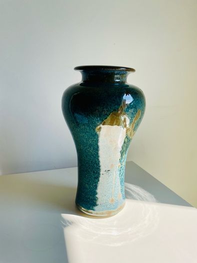 Louis Mulcahy Shouldered Vase 3070 25cm Irish Studio Pottery As New