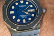 SEIKO OAK MOD with Blue Shark Dial