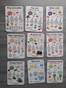 Bear nibbles activity cards