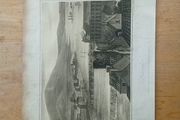 Antique engraving of Limerick city