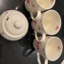 Emma James fine bone China  three  mugs and sugar bowl Image 6