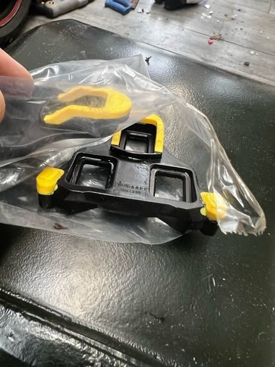 Shimano Yellow Cleats