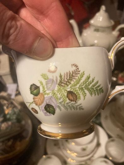 Vintage china teaset free postage