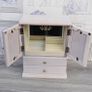 Wooden armoire Jewellery organiser with drawers and photo frame doors Image 3