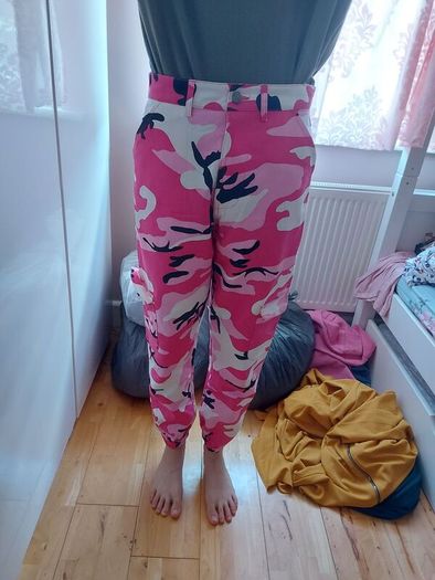 Army Print Trousers
